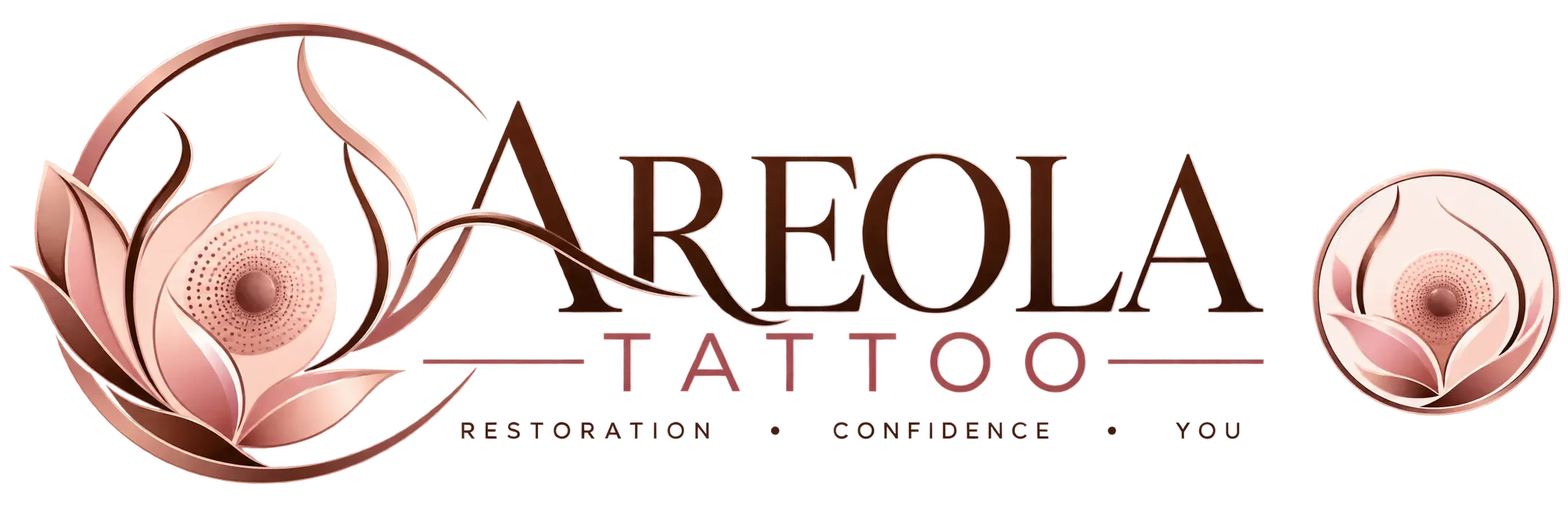 Elegant Areola Tattoo Logo